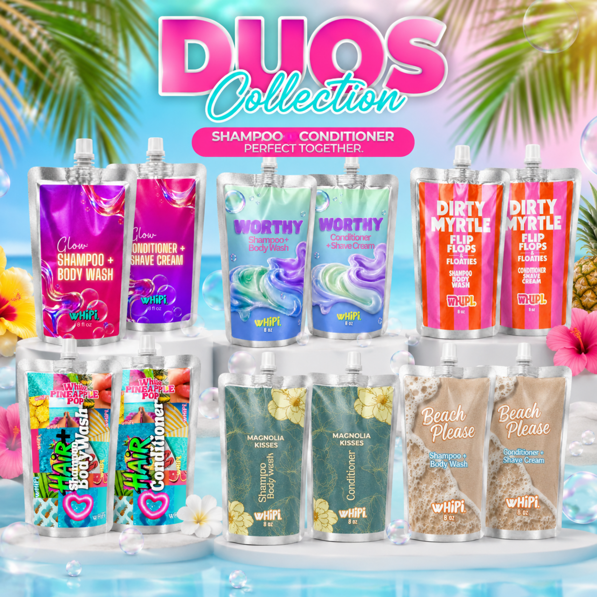 Shampoo + Conditioner Duos – Whipi Co