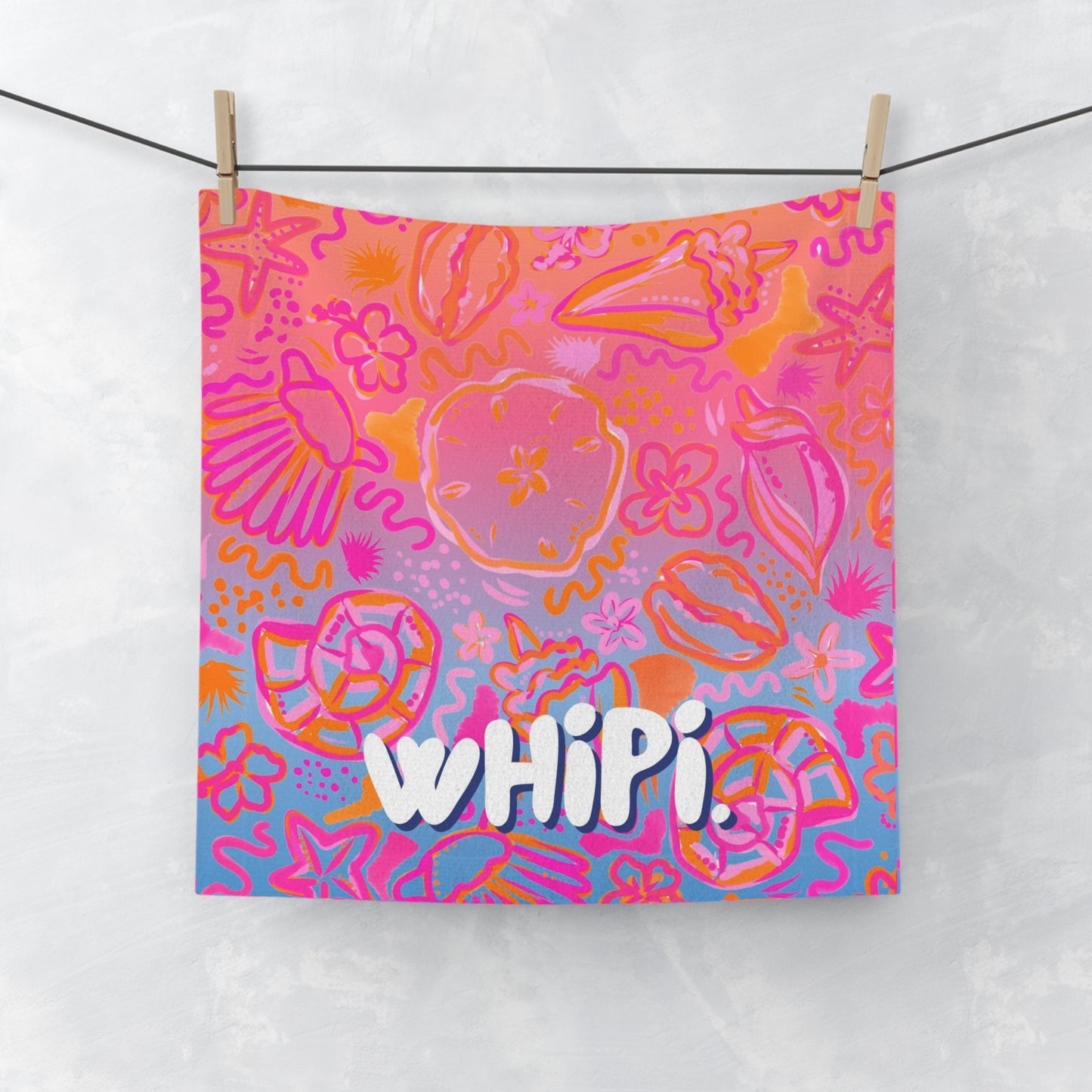 wHiPi. Seas the Day Face Towel