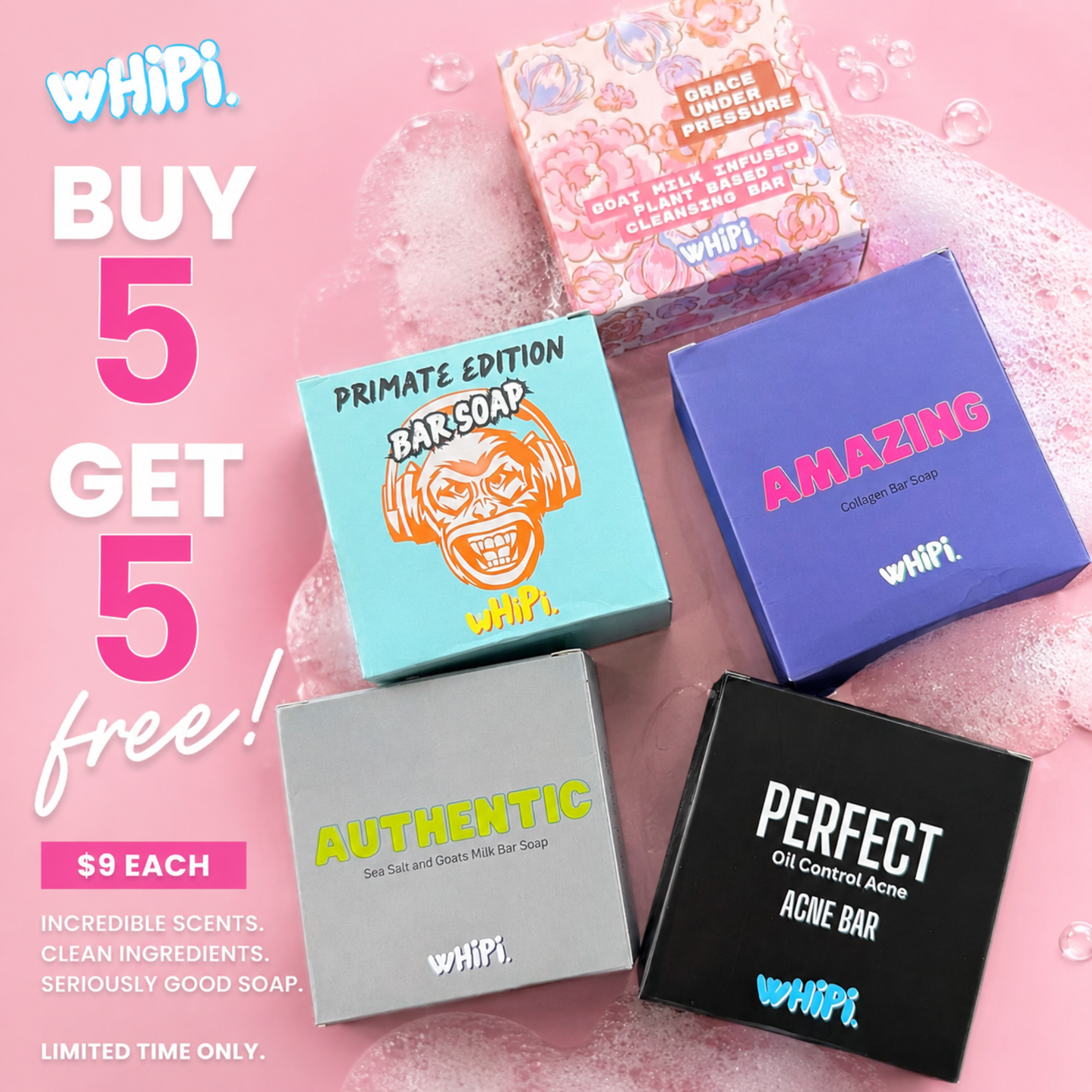 wHiPi. Wednesday Soap Bundle