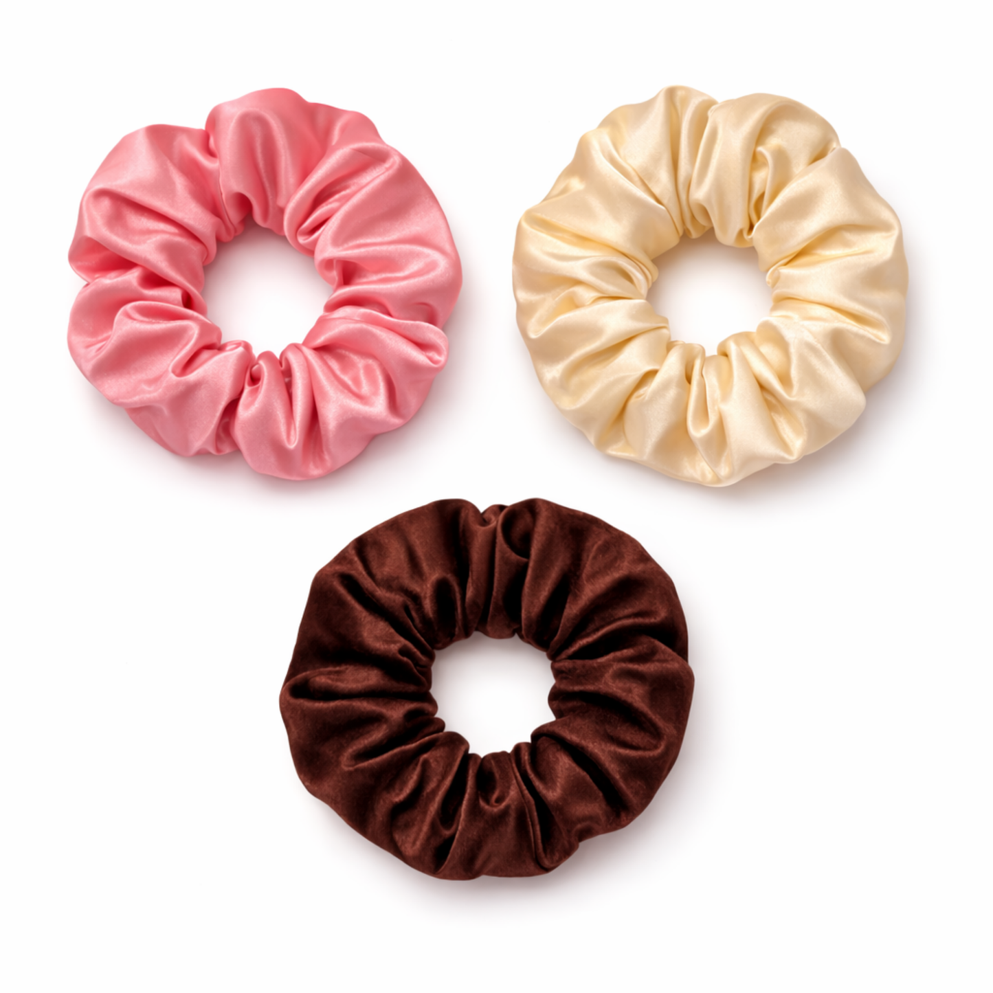 Grace Under Pressure Satin Scrunchie Set