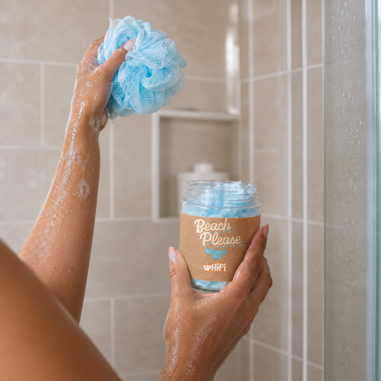 Beach Please Whipped Soap
