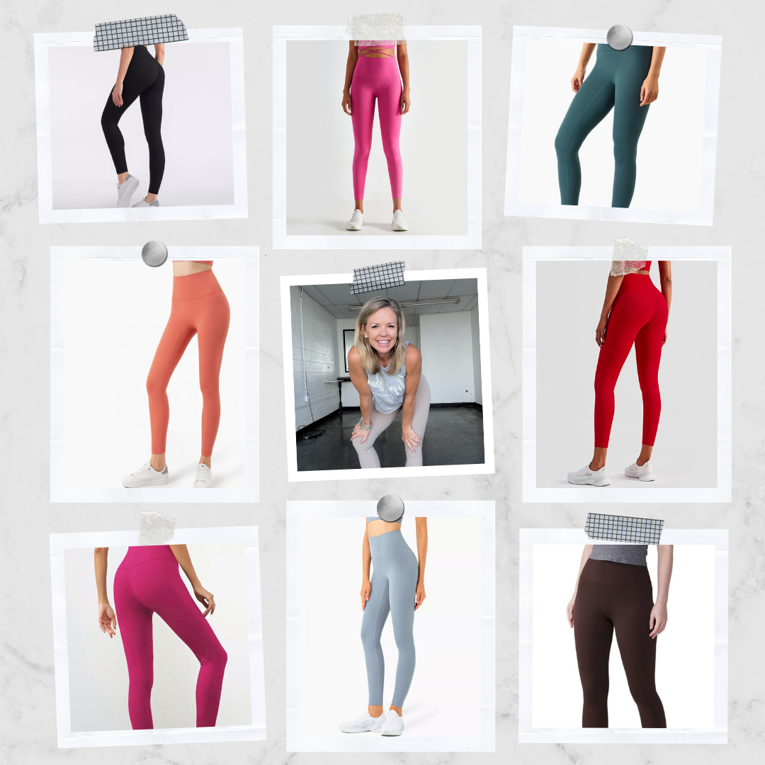 wHiPi.'s Signature Asphalt Blue Seamless High Waisted Leggings