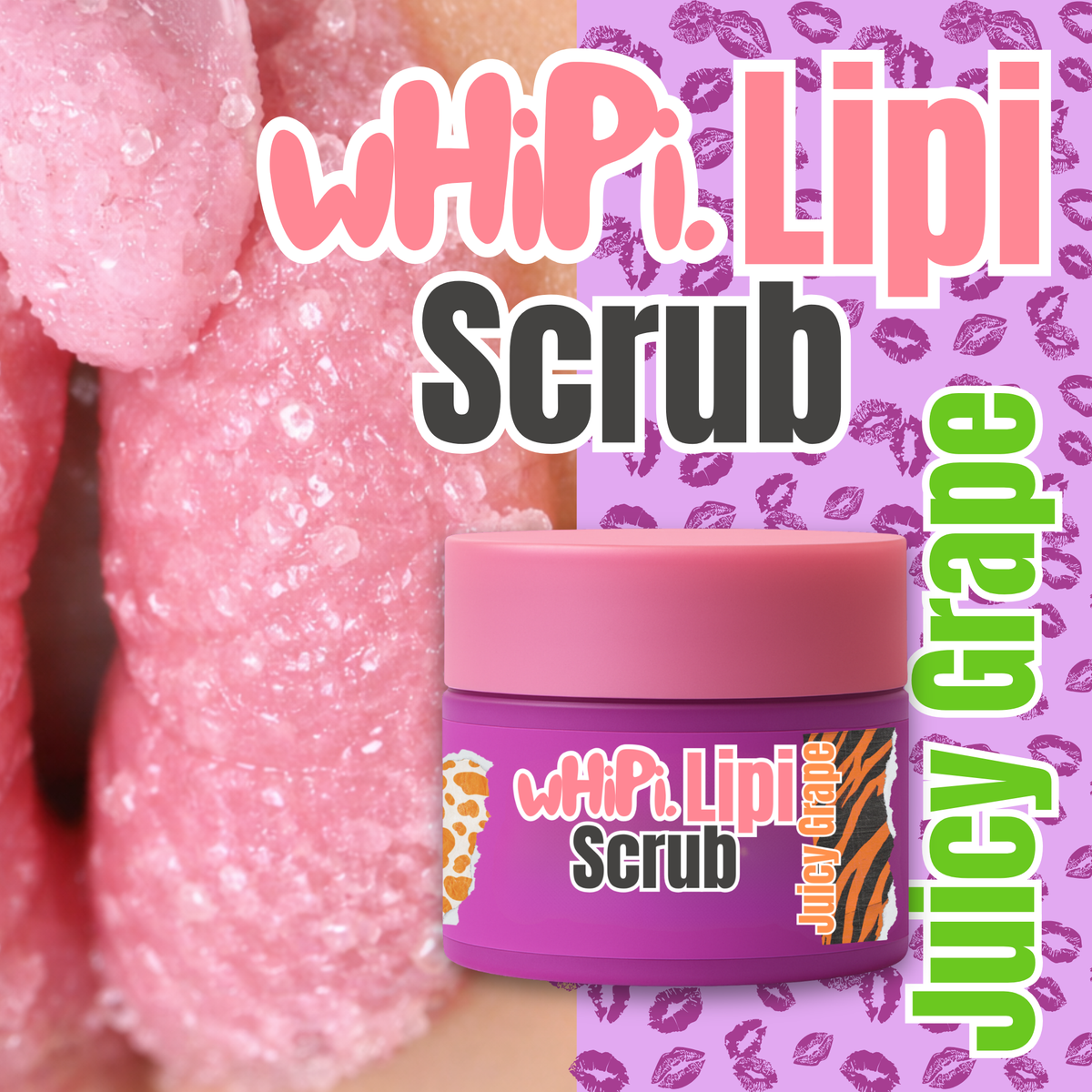 wHiPi. LiPi. Scrub -Juicy Grape