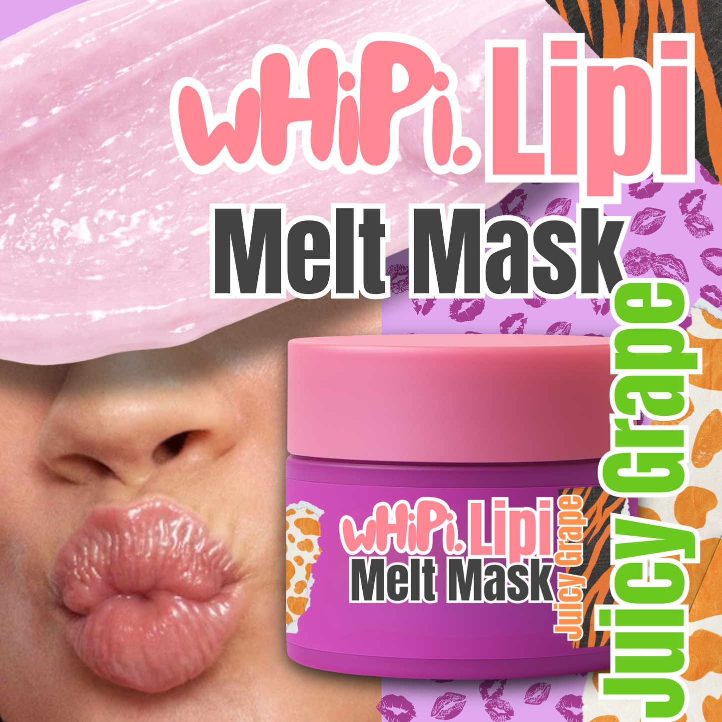 wHiPi. LiPi. Melt Mask-Juicy Grape