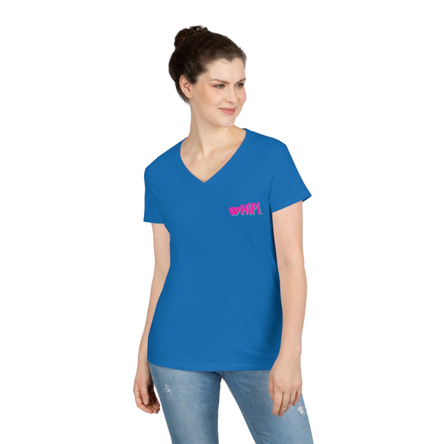 wHiPi. Small logo V-Neck T-Shirt