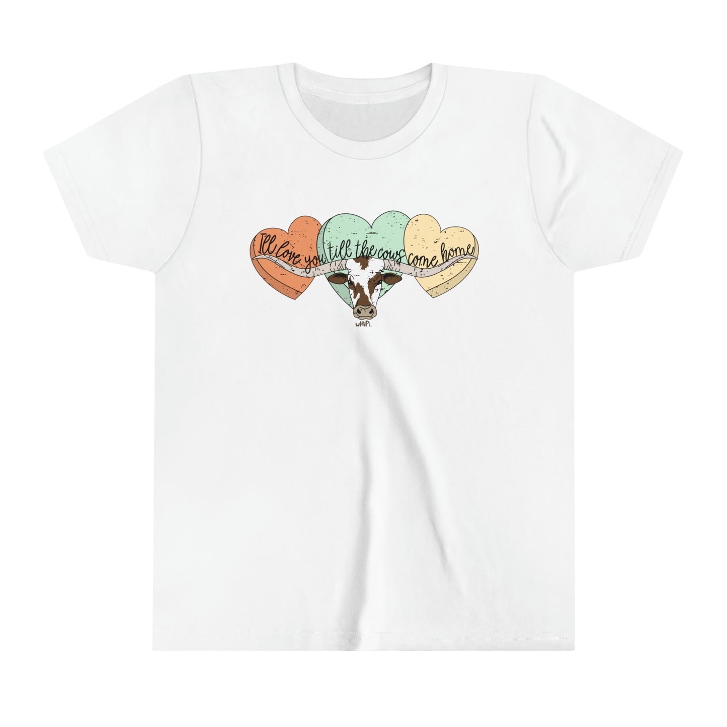 Youth Cows Come Home Short Sleeve Tee