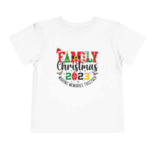 Family Christmas 2023 Toddler Tee