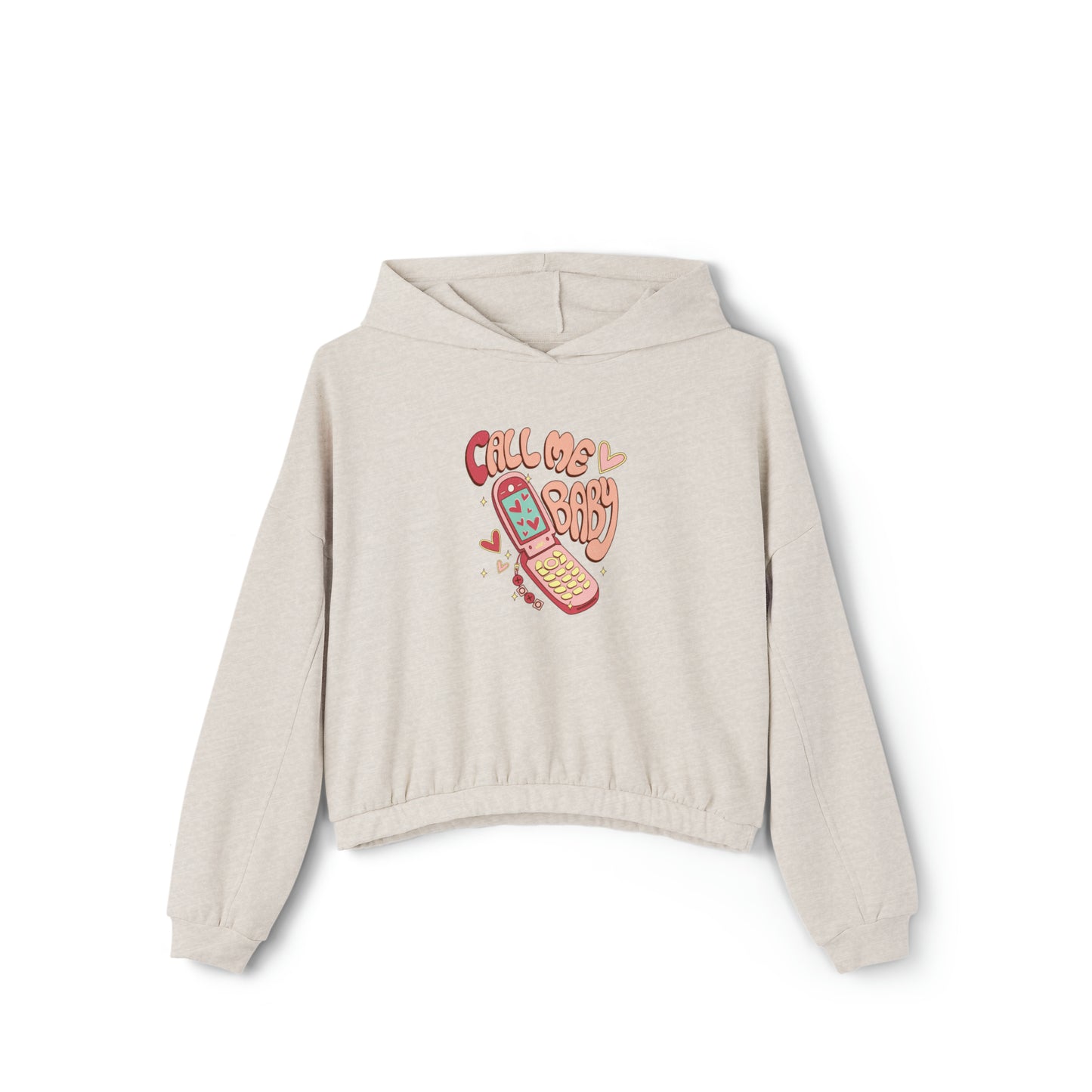 Cropped Call Me Baby Hoodie