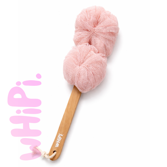 Dual-End Body Loofah