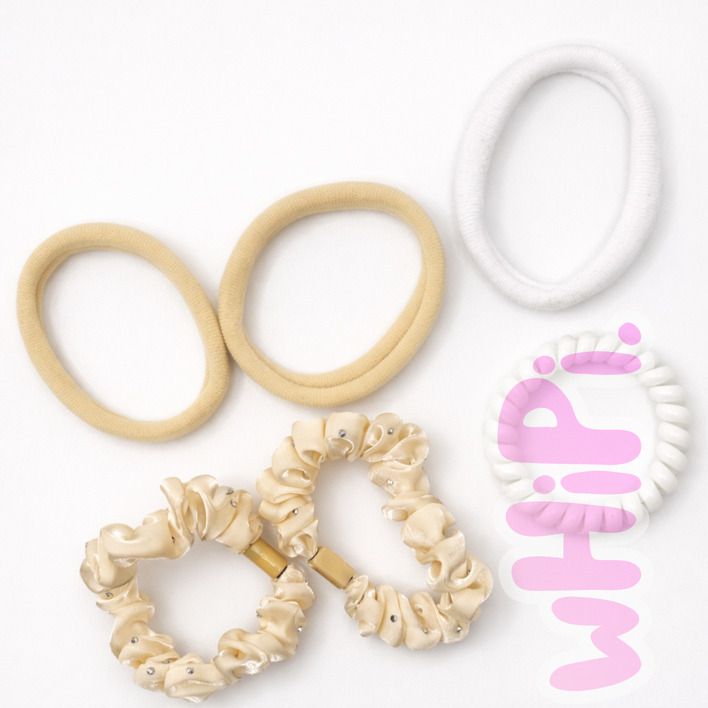 Champagne Crown Hair Set