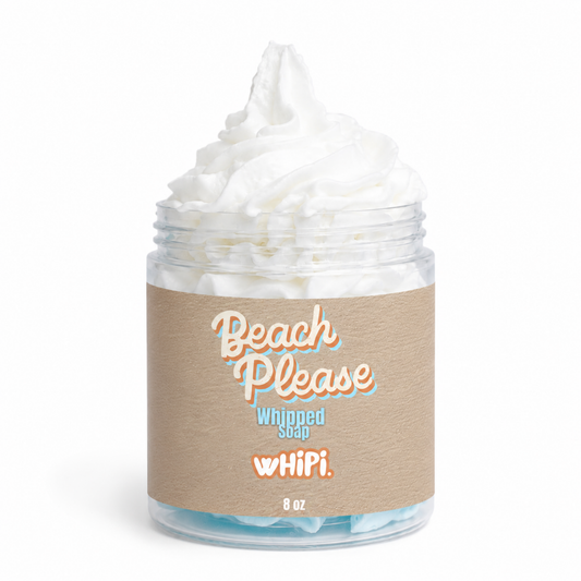 Beach Please Whipped Soap