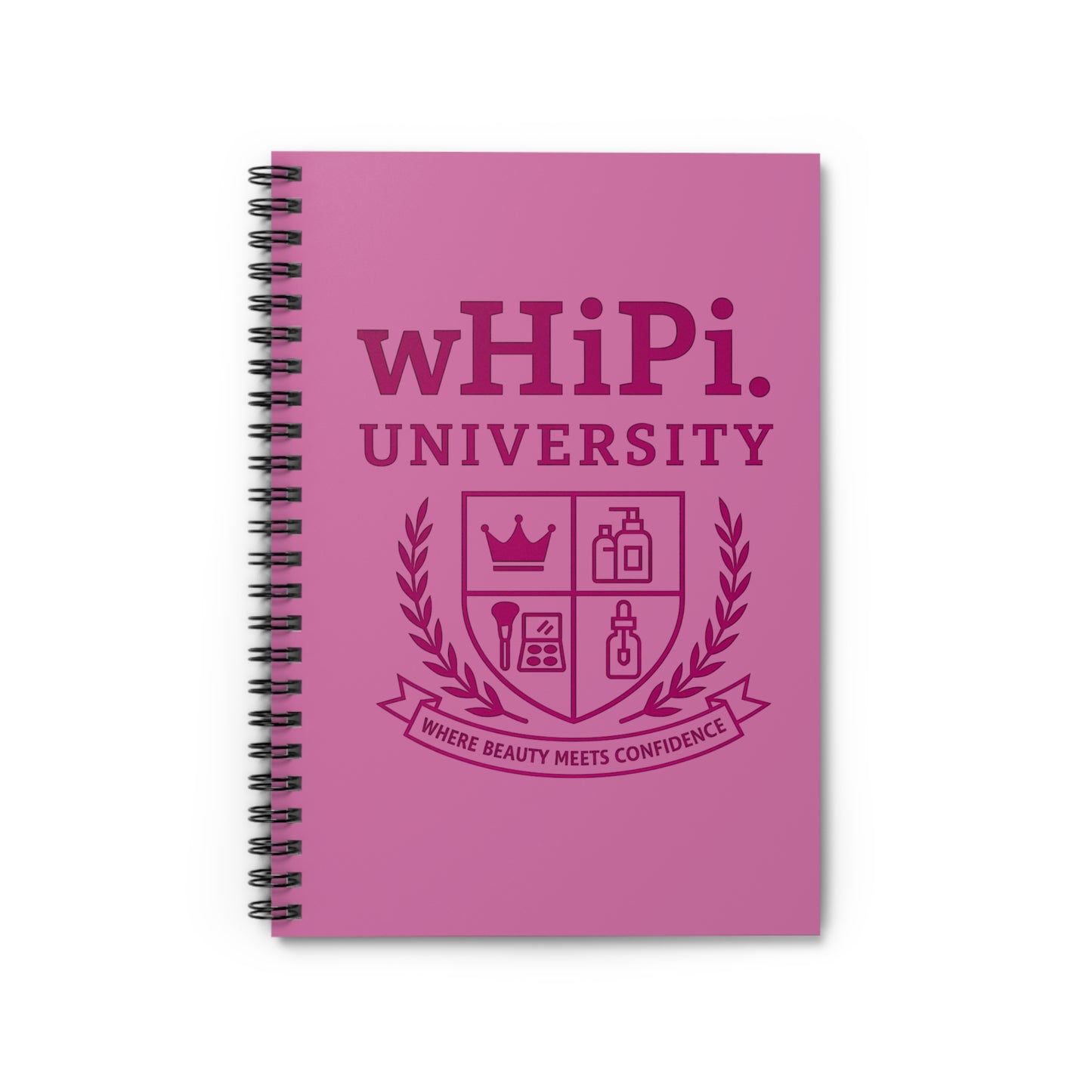 Brains and Beauty 101 Spiral Notebook - Ruled Lined