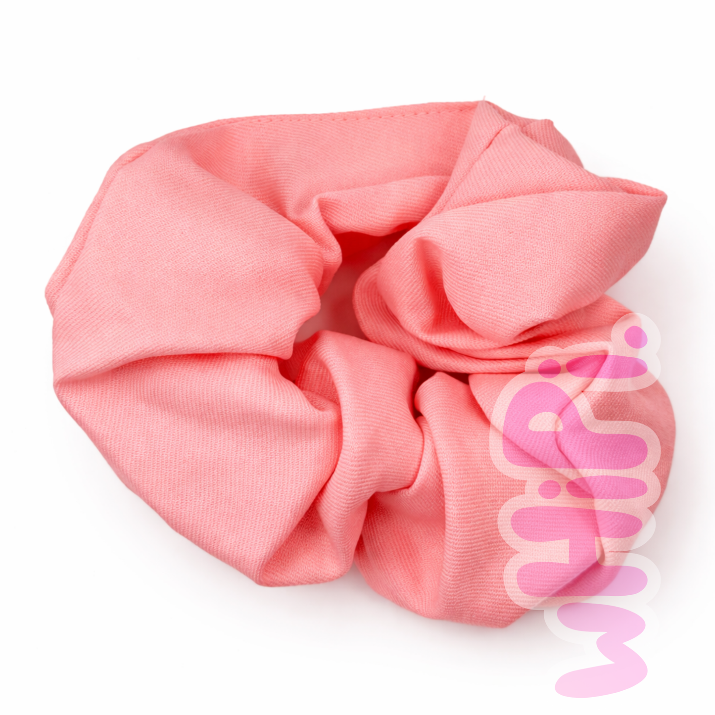 Coral Crush Scrunchie