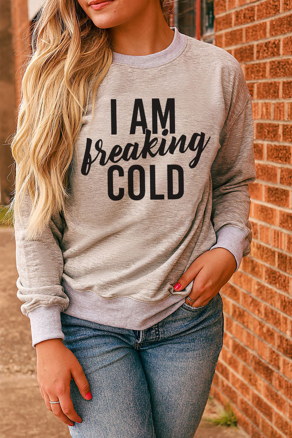 Chill Chic Graphic Sweatshirt