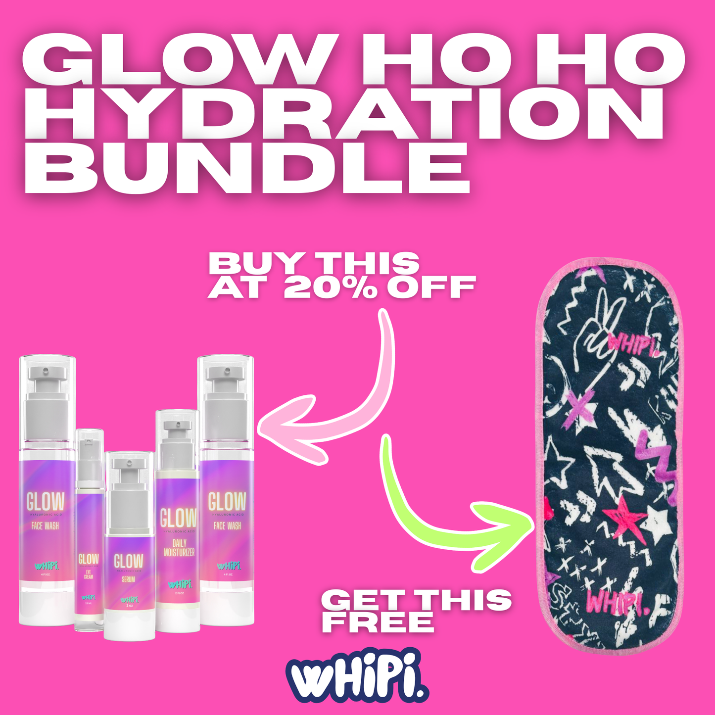 Glow Ho Ho Hydration Bundle
