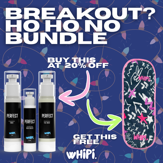 Breakout? Ho Ho NO Bundle- Perfect Oil and Acne