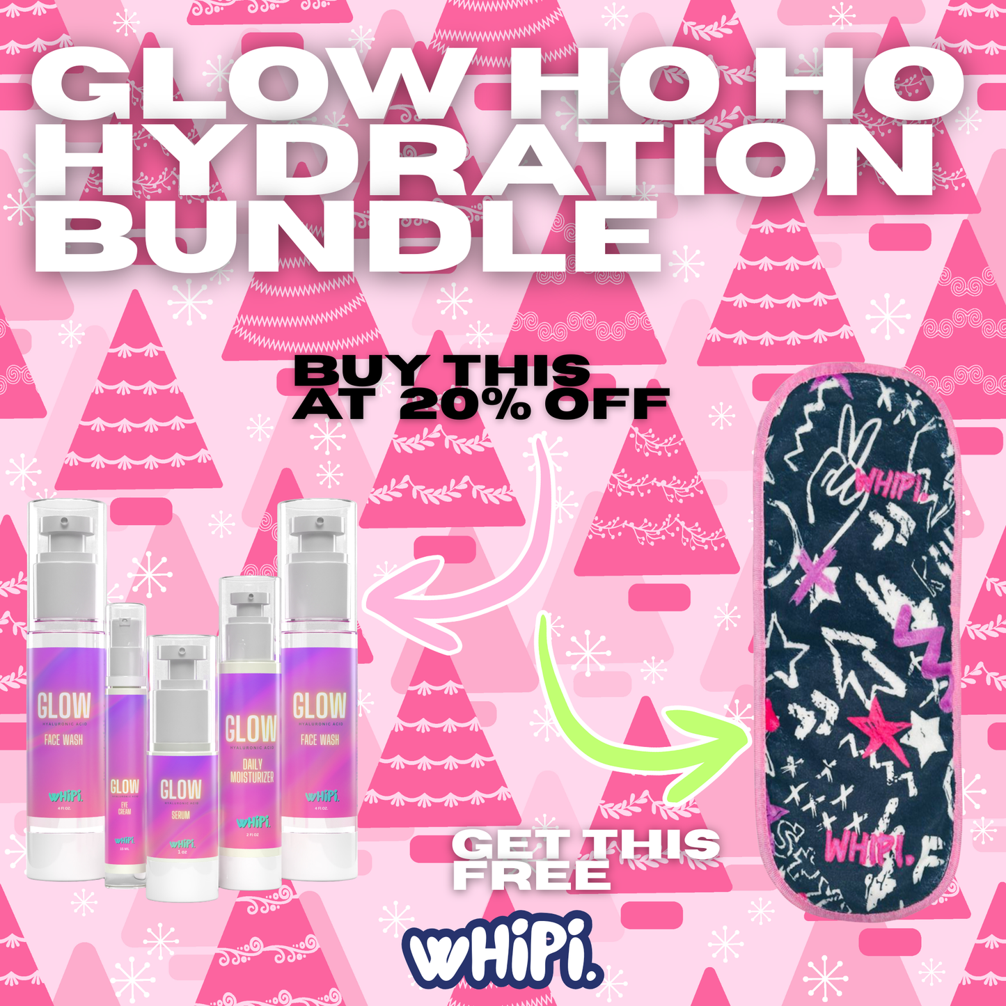 Glow Ho Ho Hydration Bundle