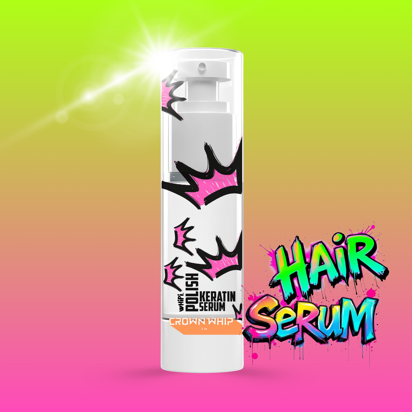 Polish- Keratin Infused Hair Serum