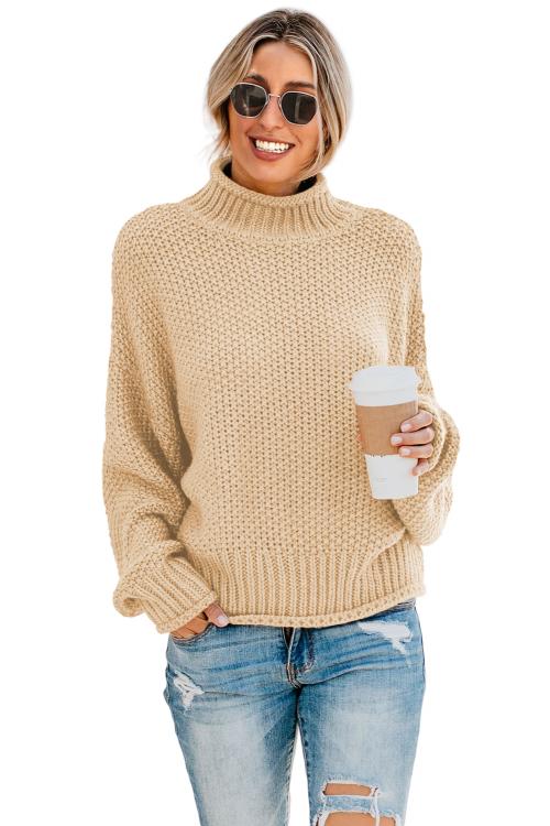 Oversize Snuggle Turtleneck Sweater