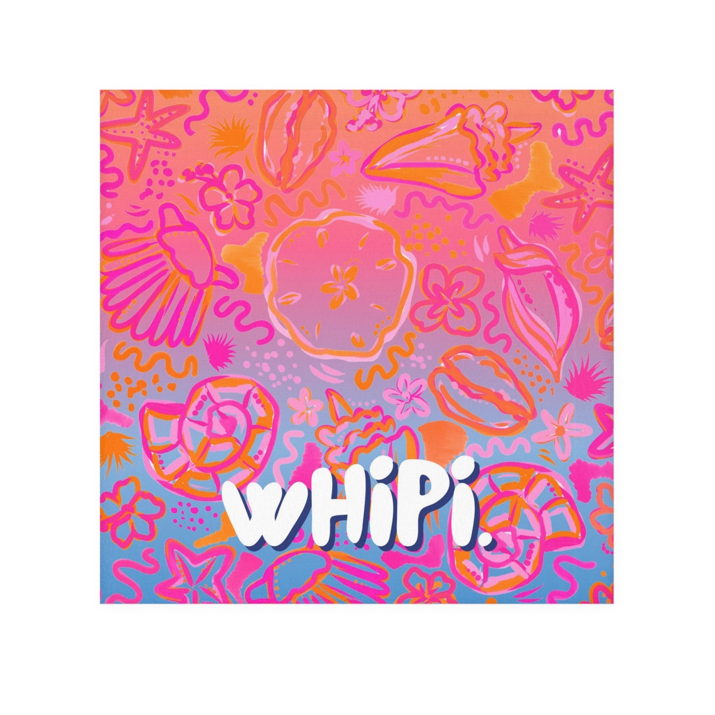 wHiPi. Seas the Day Face Towel