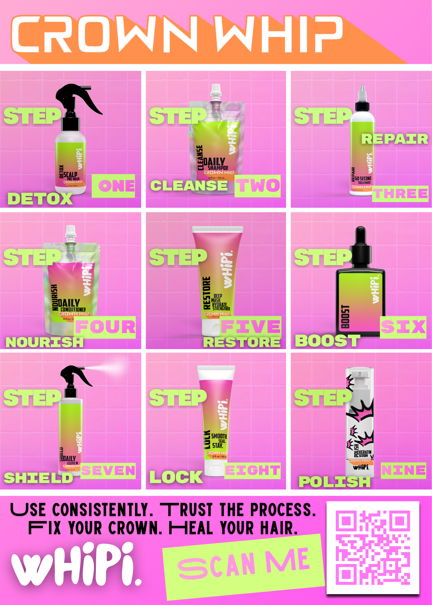 SHIELD- Crown Whip- Protection Mist