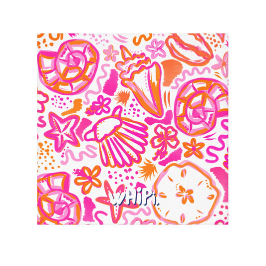 wHiPi. Seas the Day Pink Face Towel