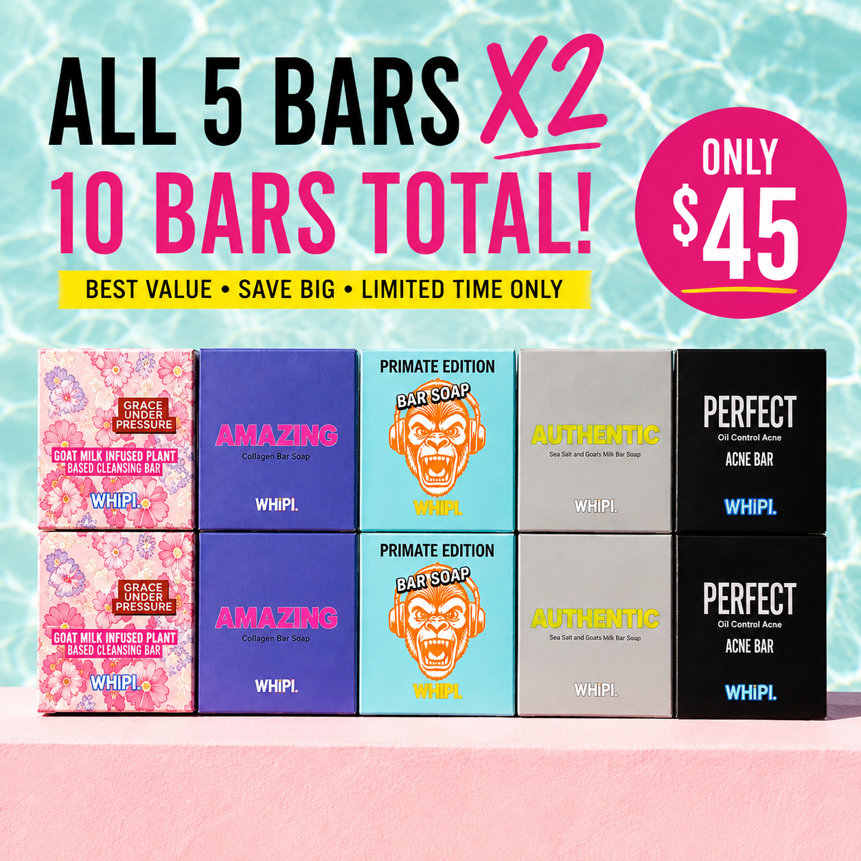 wHiPi. Wednesday Soap Bundle