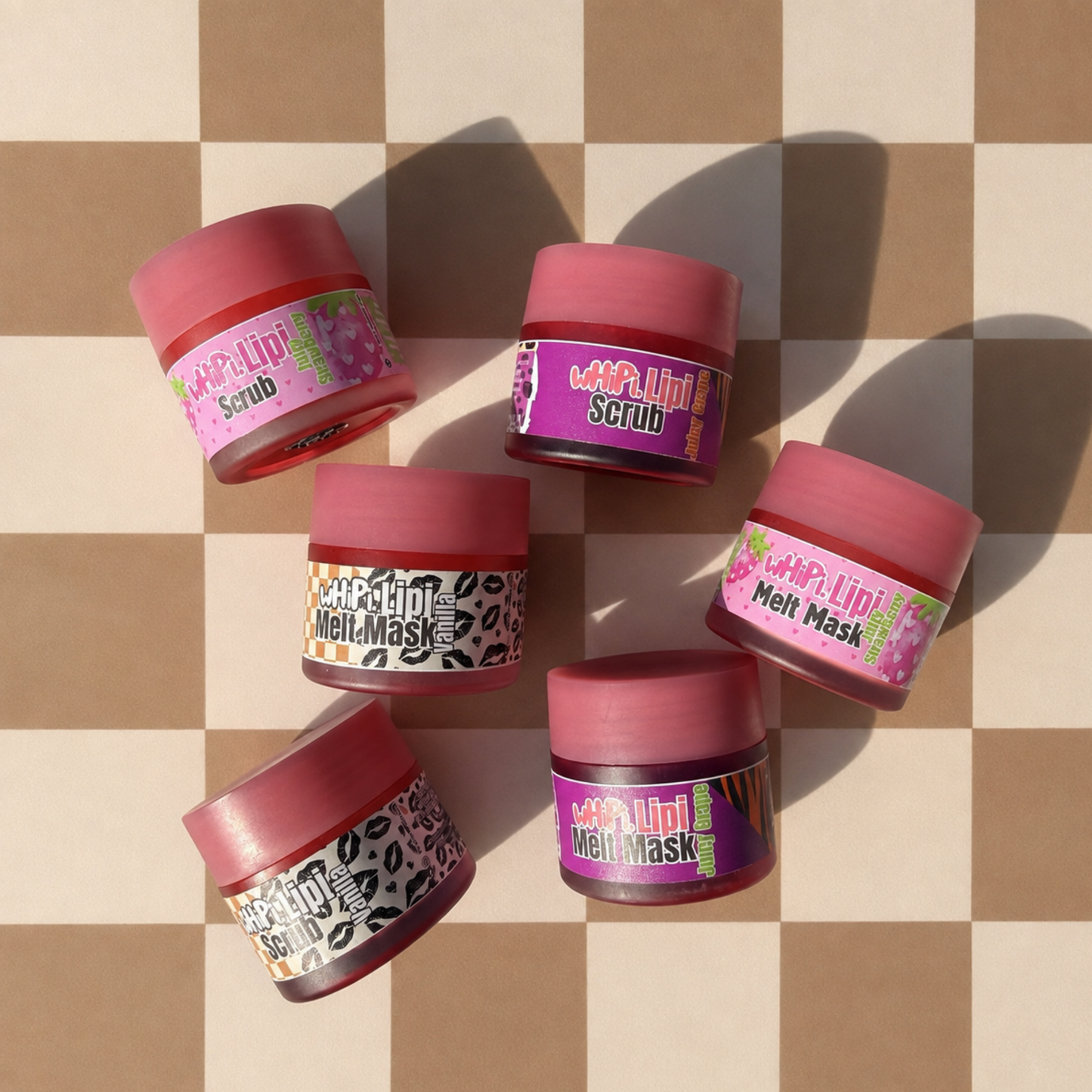 wHiPi. Lipi. Scrub + Melt Trio