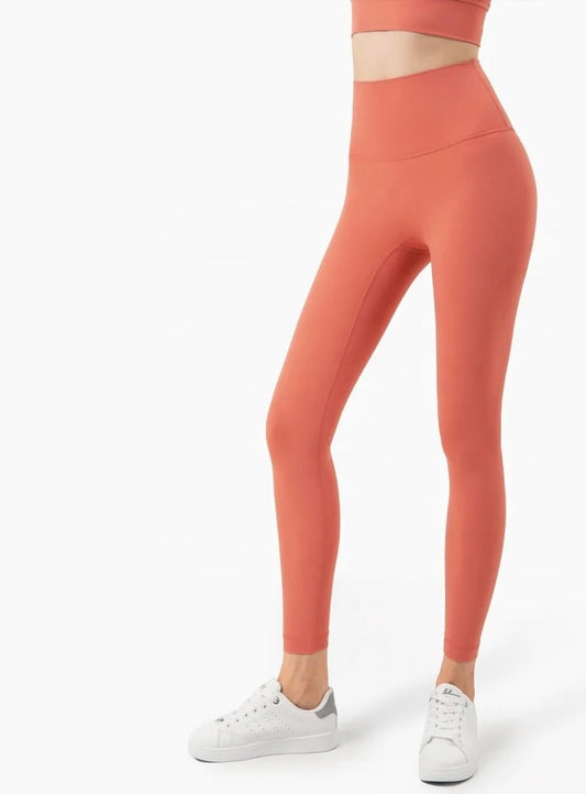 wHiPi.'s Signature Coral Seamless High Waisted Leggings