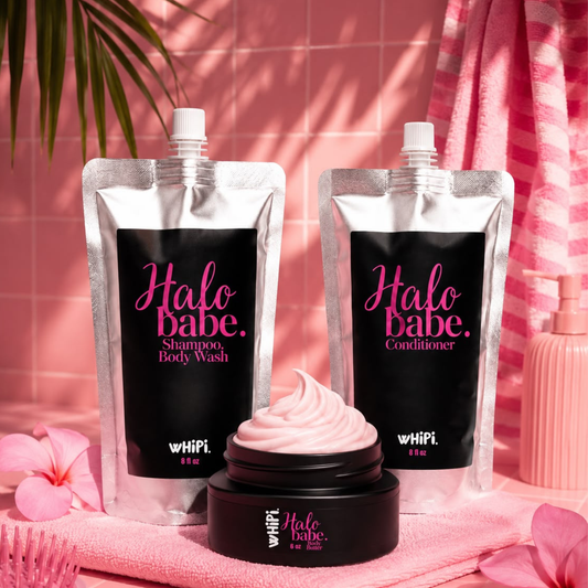 Halo Babe Hair Head- to- Toe Replenish Bundle