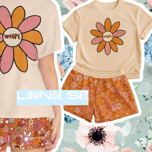 Groovy Blooms Pajama Set