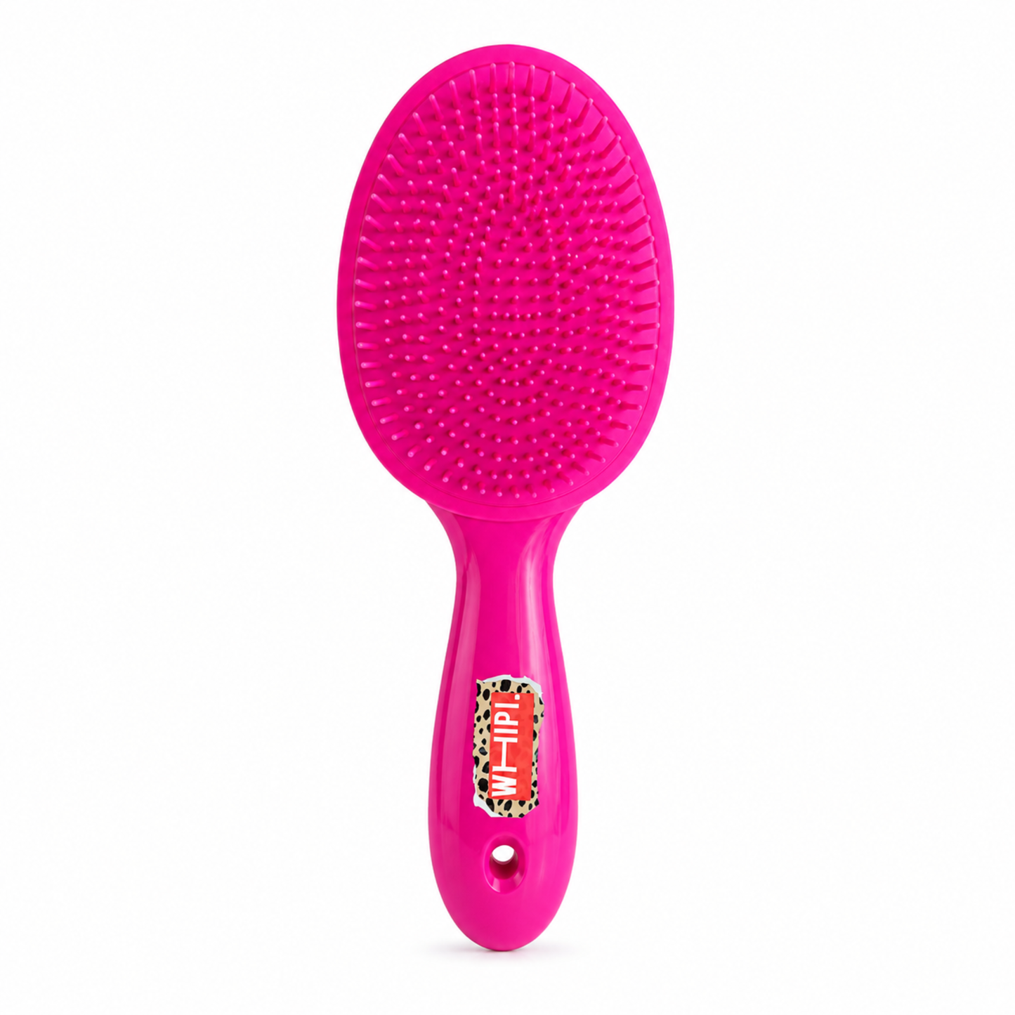 Fixes Everything Hair Brush- Cheetahlicious Pink