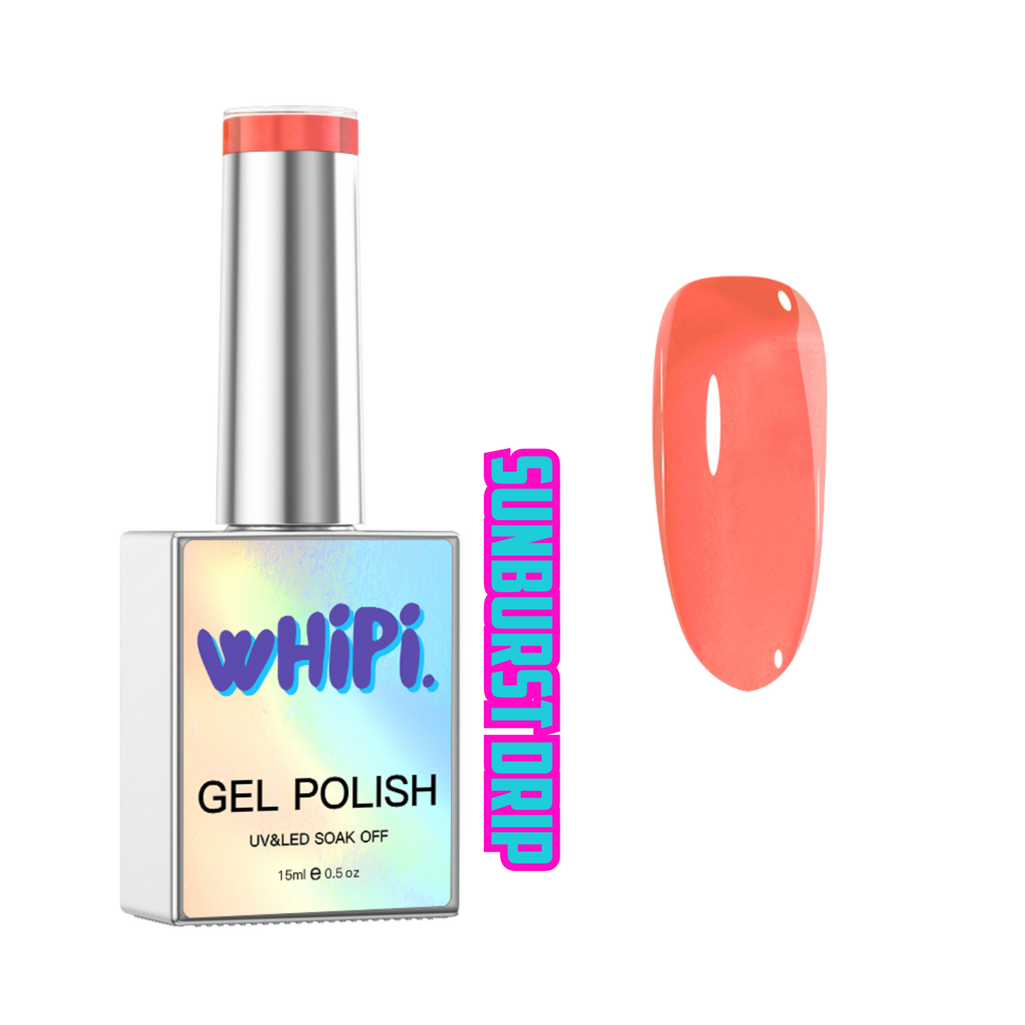 Sunburst Drip JELLY Gel Polish