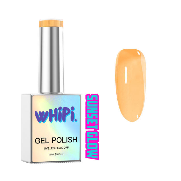 Sunset Glow JELLY Gel Polish