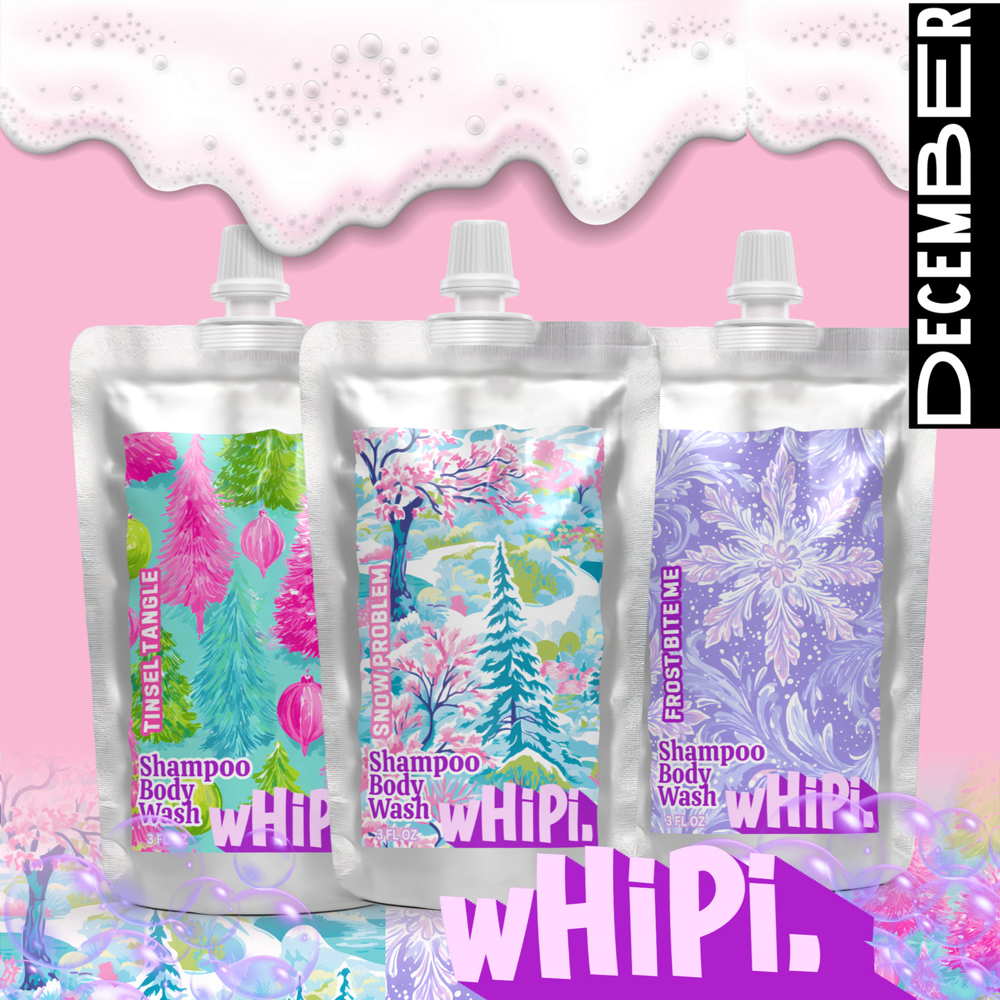 Monthly wHiPi. Beauty Bag Bundle- December