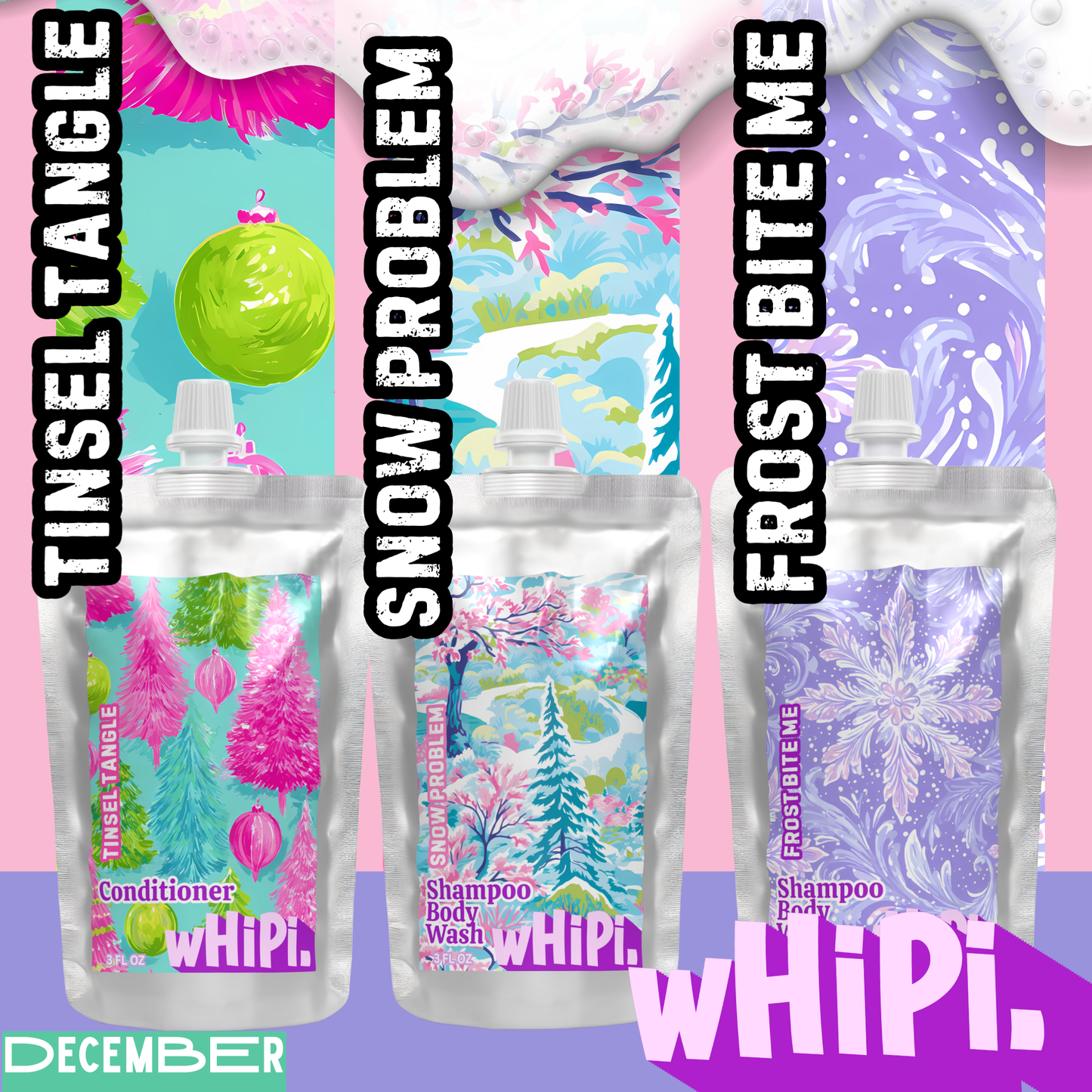 Monthly wHiPi. Beauty Bag Bundle- December