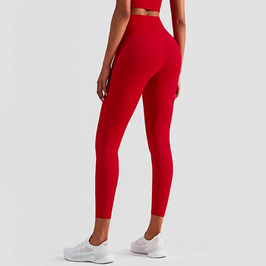 wHiPi.'s Signature Red Seamless High Waisted Leggings