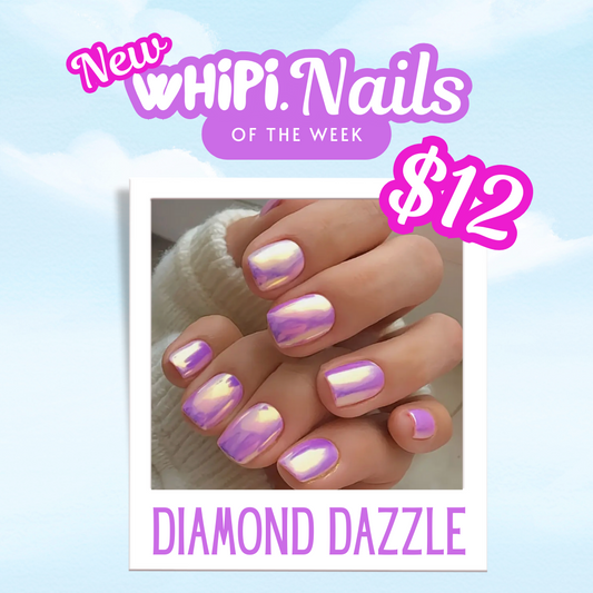 wHiPi. Press On Nails- Diamond Dazzle