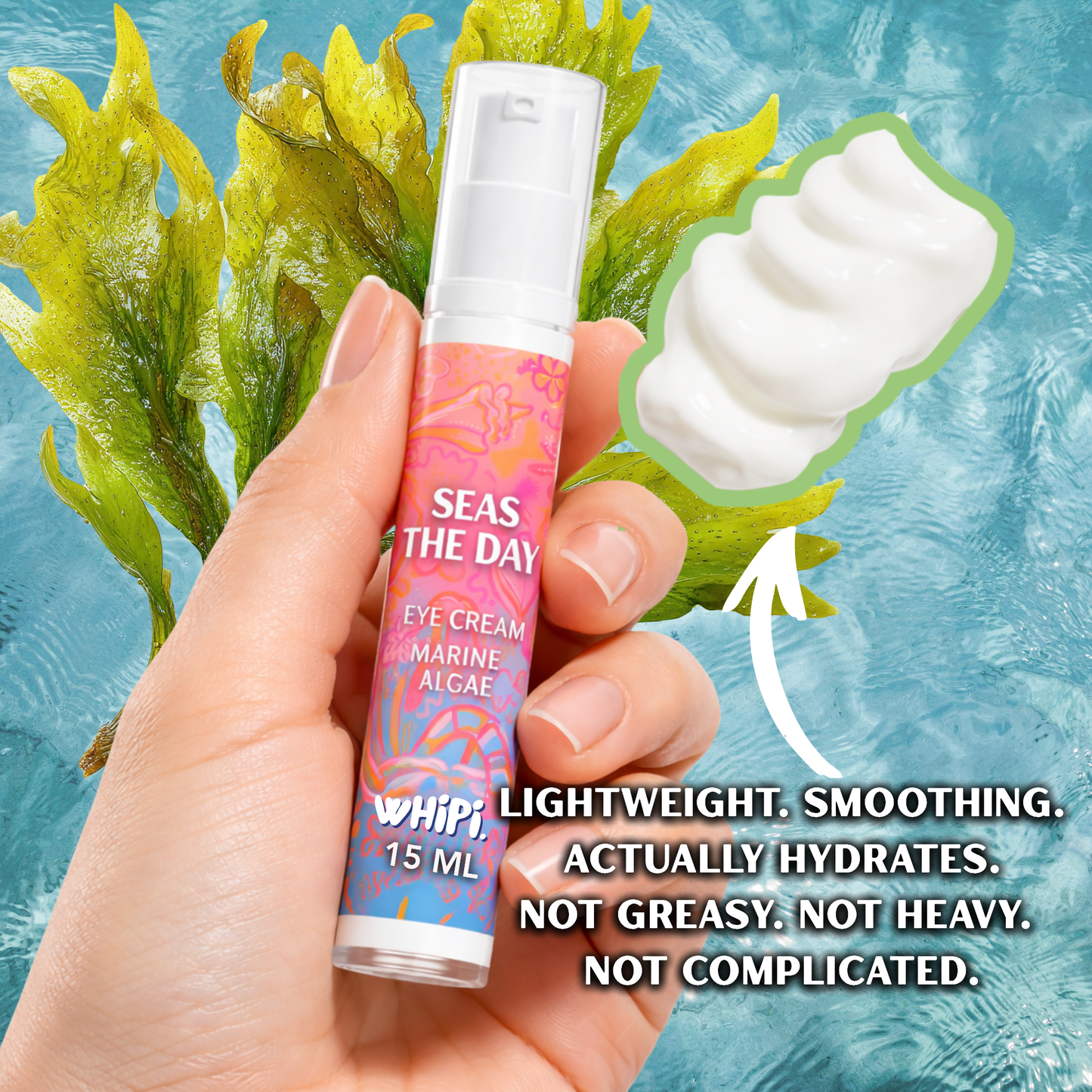 Seas The Day Wake It Marine Algae Eye Cream