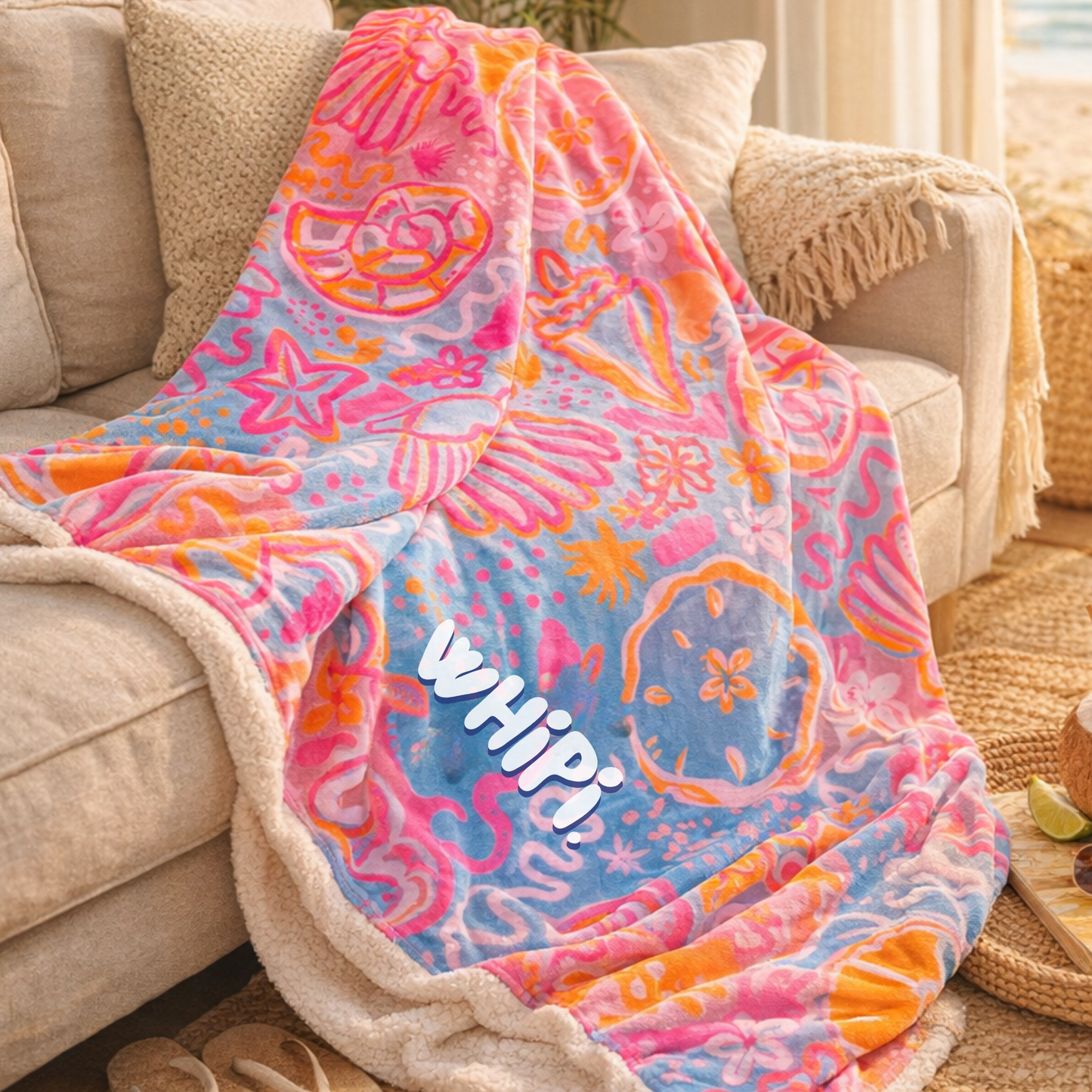 NEW wHiPi. Seas the Day Blanket