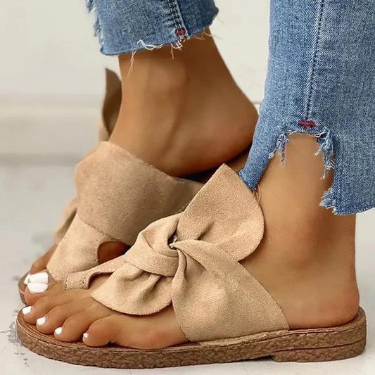 All About the Bow Sandals- Khaki