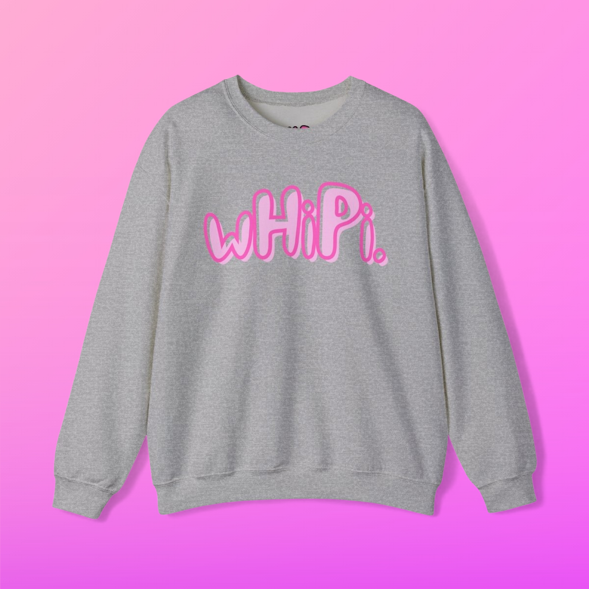 wHiPi. Pink Logo Sweatshirt
