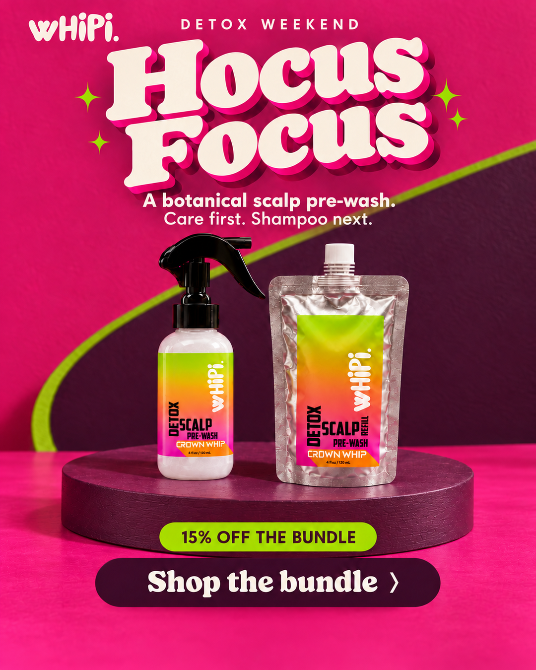 wHiPi Hocus Focus mobile banner