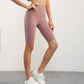 wHiPi.'s Signature Dawn Pink Seamless High Waisted Shorts