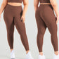 wHiPi.'s Signature Curvy Copper Brown Seamless High Waisted Leggings