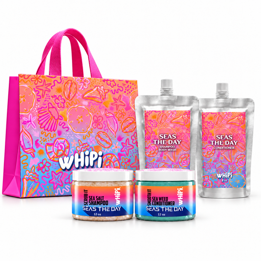 Stay Salty Hair System + Free Bag on a clean white background.