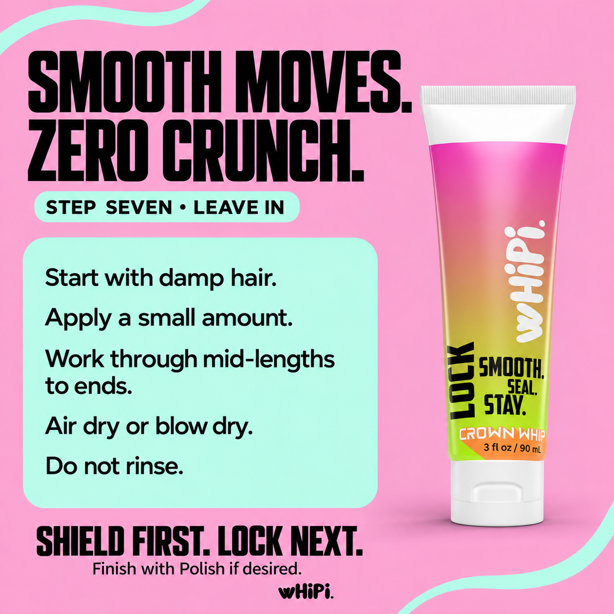 Crown Whip Lock Hair BB Cream — Shield first. Lock next.