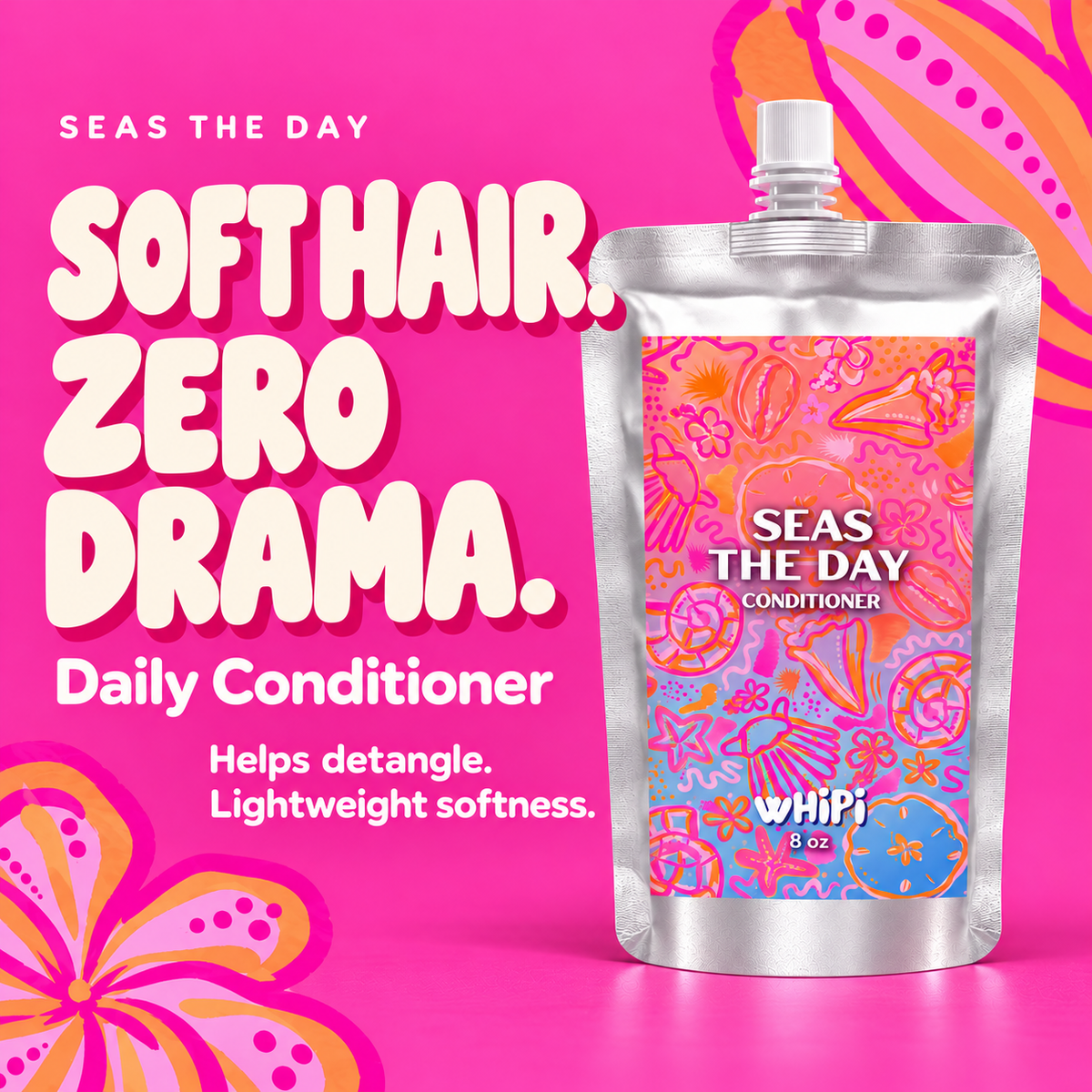 Seas the Day Daily Conditioner 8 oz — helps detangle for lightweight softness.
