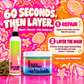 After shampooing, leave Repair on for 60 seconds, layer Seaweed Mask without rinsing, leave 1–3 minutes, then rinse both thoroughly.