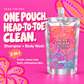 Seas the Day Shampoo + Body Wash 8 oz — 2-in-1 cleanser for fresh hair and soft, refreshed skin.